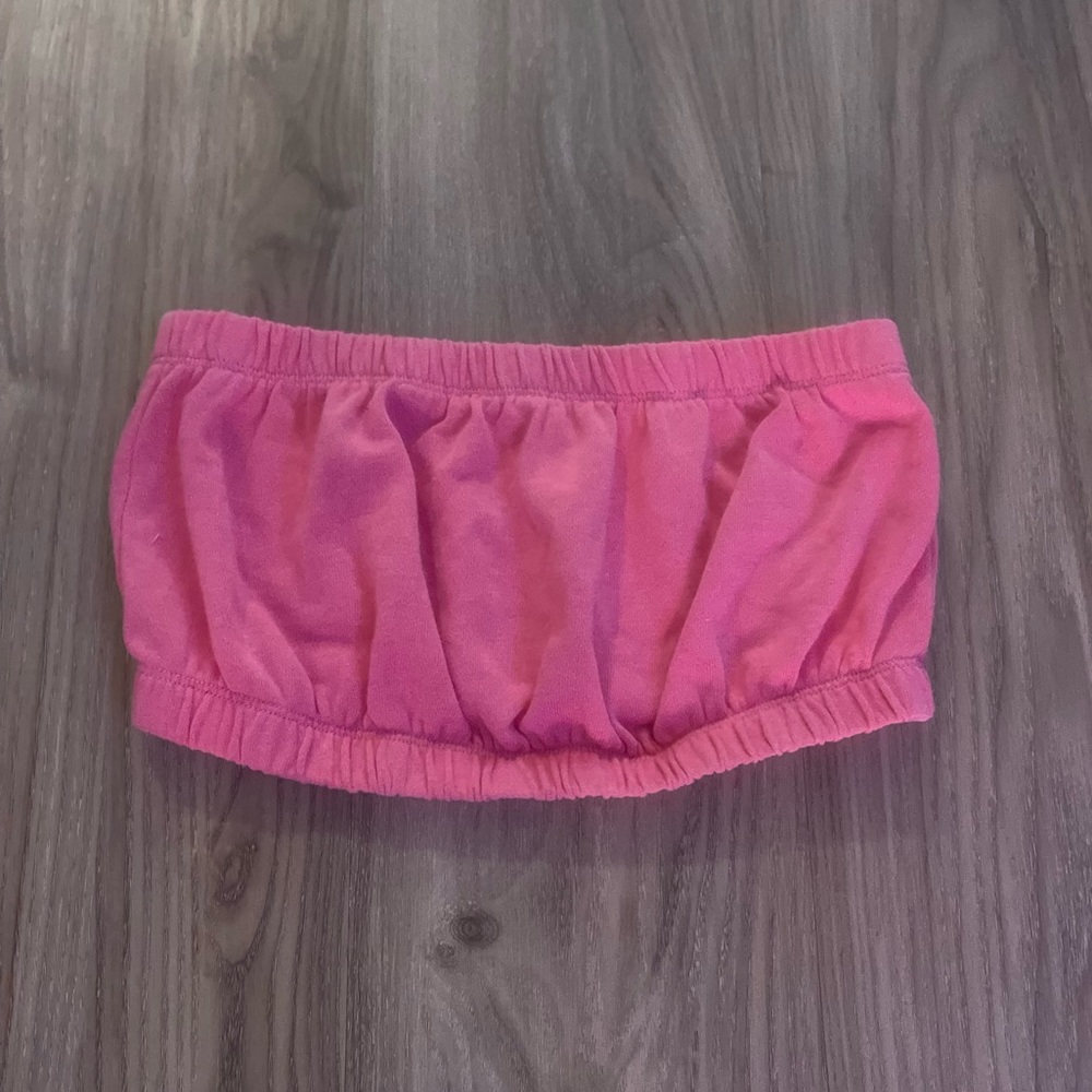 Garage Clothing bandeau top.